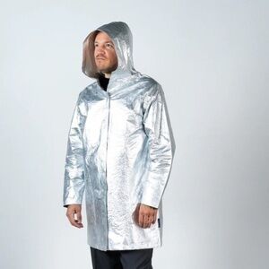 IKEA Silver Raincoat FREKVENS X-Small